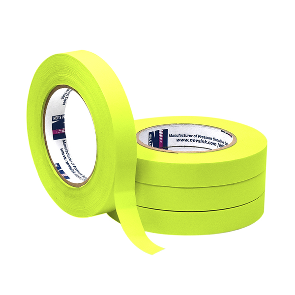 Nevs 3/4" wide x 60yd Chartreuse Labeling Tape T-750-Chartreuse